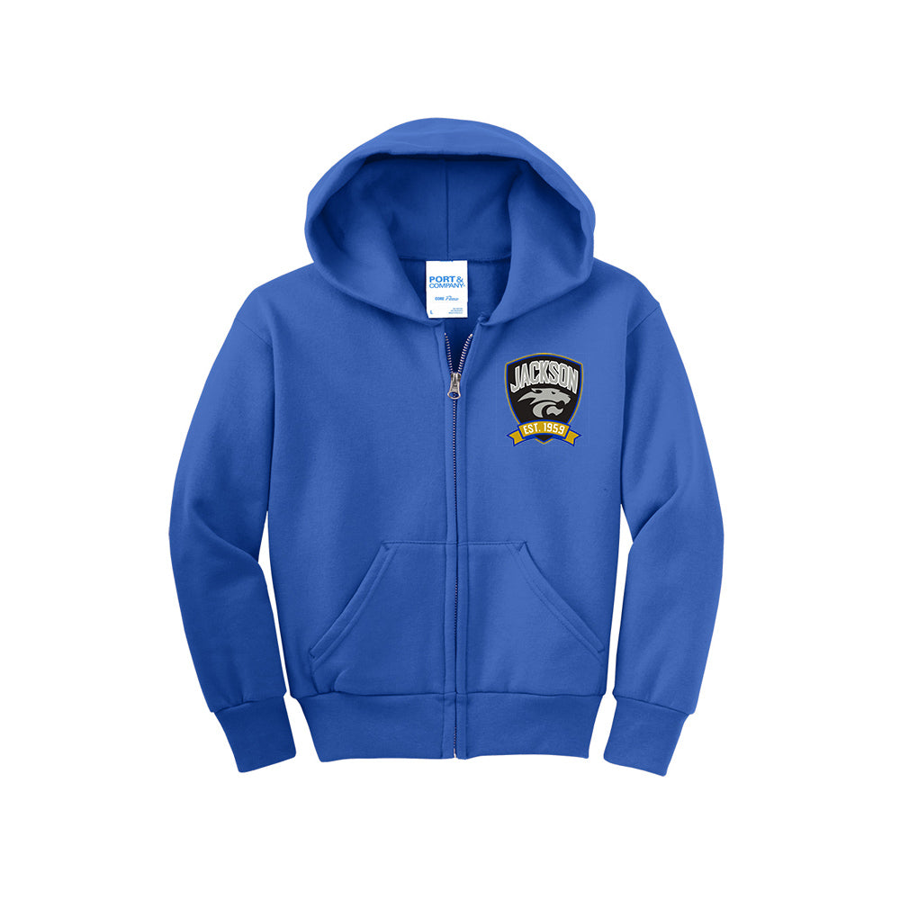 Fleece Full-Zip Hooded Sweatshirt