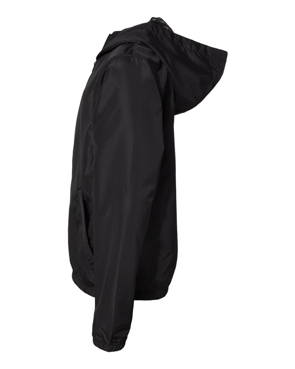 Lightweight Windbreaker Full Zip Jacket Embroidered
