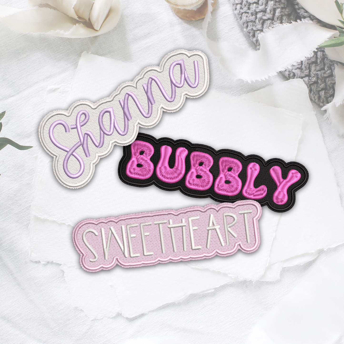 Personalized Name Patch