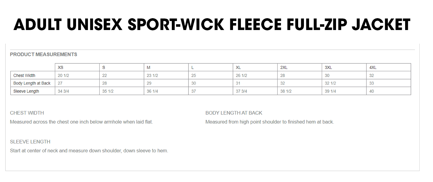 Sport-Wick Fleece Full Zip Jacket