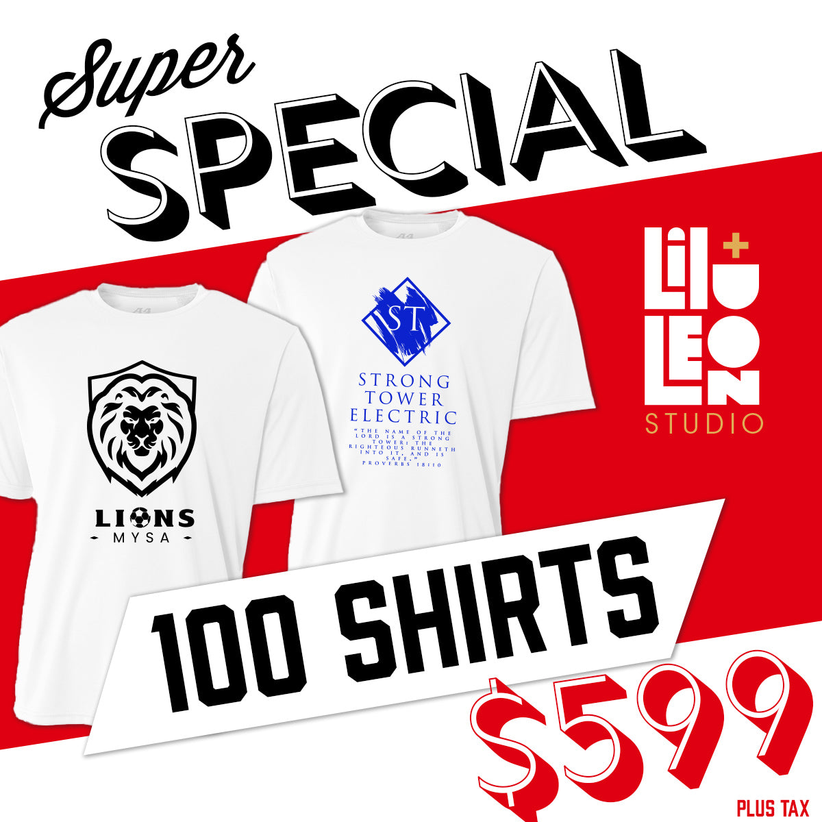 100 Shirts for $599