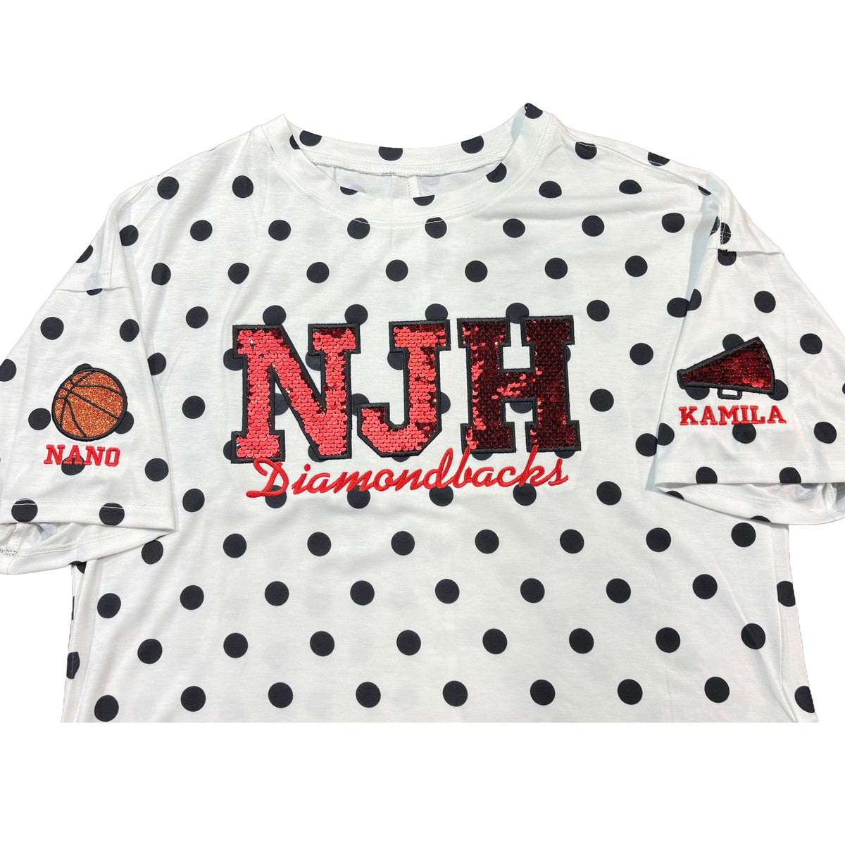 Personalized Sparkle Tee