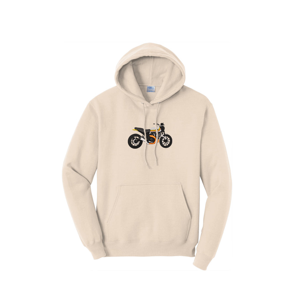 Large Motorcycle Hood Sweater