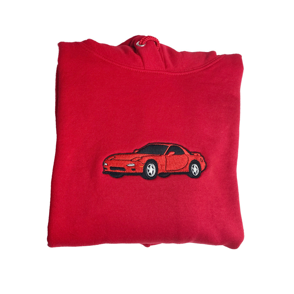 Small Car Sweater with Hood